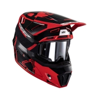 KASK Z GOGLAMI LEATT KIT MOTO 7.5 V24 RED