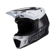 KASK Z GOGLAMI LEATT KIT MOTO 8.5 V24 BLACK/WHITE