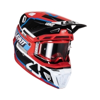 KASK Z GOGLAMI LEATT KIT MOTO 8.5 V24 RED