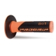 PROGRIP MANETKI PG801 OFF ROAD (22+25MM, DŁ.115MM) KOLOR POMARAŃCZOWY FLUO/CZARNY (DWUSKŁADNIKOWE) (PG801ORF/BK) (801-296)