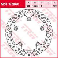 TRW ZF TARCZA HAMULCOWA TYŁ BMW F 650/800GS/ADV '08-' F 700GS '13-, F 800R '09-, F 750/850GS '18-, S 1000XR '15-'19, K 1200R/S '
