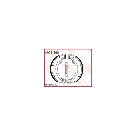 TRW ZF SZCZĘKI HAMULCOWE (160X30MM) (978) MZ ETZ / TS 150 /250 / 50 (PROMOCJA)