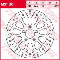 TRW ZF TARCZA HAMULCOWA PRZÓD HARLEY DAVIDSON 883 / 1200 / 1450 / 1584 / 1690 99-14