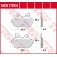 TRW ZF KLOCKI HAMULCOWE KH400 SINTER STREET XL 883 99-03, XL 1200 00-03, FLHRI / FLSTC / FXD 1450 99-07, FLHRC / FLHX / FXDL 158