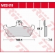 TRW ZF KLOCKI HAMULCOWE KH163 ORGANIC APRILIA RX/TUAREG 125 '90-'92, PEGASO 600 '88-'92, TUAREG 600 '90-'91, CAGIVA W12 350 '92-
