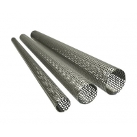 DEP PIPES RURA PERFOROWANA DO TŁUMIKA / KOŃCÓWKI WYDECHU ŚREDNICA 22MM DŁUGOŚĆ 400MM