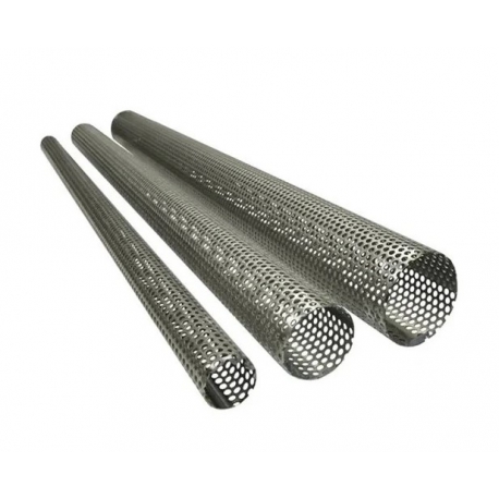 DEP PIPES RURA PERFOROWANA DO TŁUMIKA / KOŃCÓWKI WYDECHU ŚREDNICA 22MM DŁUGOŚĆ 400MM