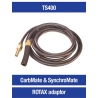 OPTIMATE TECMATE ADAPTER DO SYNCHRONIZATORA GAŹNIKÓW TS110 CARBMATE DO SILNIKÓW ROTAX ( PRZEWÓD 2X1,8M )