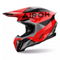 AIROH NOWY TOWAR KASK CROSS / ENDURO / ATV / QUAD TWIST 3 KING RED GLOSS KOLOR CZARNY/SZARY/CZERWONY ROZMIAR L
