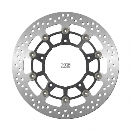 NG TARCZA HAMULCOWA PRZÓD SUZUKI SFV 650 GLADIUS '09-'16, SV 650 / X '07-'22 (290X121,5X5MM) (5X10,25MM) (ŚRODEK ALUMINIOWY) PŁY
