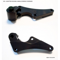 NG ADAPTER ZACISKU HAMULCOWEGO OVERSIZE 320 MM HONDA CR 125/250/500 '95-03, CFR 450R '02-03, XR 250/400/600/650