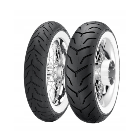 DUNLOP OPONA 180/65B16 D407 T MT 81H TL TYŁ WWW BIAŁY BOK HARLEY DAVIDSON DOT 07/2024