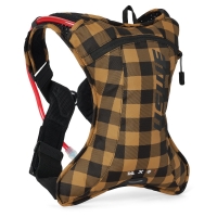 USWE CAMEL BAG OUTLANDER XC 2 FLANNEL KOLOR CZARNO-BRĄZOWY MOTO/ROWER POJEMNOŚĆ 1,5L PŁYN (2L PLECAK)