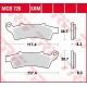 TRW ZF KLOCKI HAMULCOWE KH324 ORGANIC APRILIA ATLANTIC 125 '03-, SCARABEO 125 '04-'10, ATLANTIC 200 '02-'05, SCARABEO 200 '07-'1
