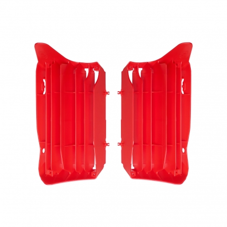 POLISPORT OSŁONY CHŁODNICY (KRATKI-KOMPLET ) HONDA CRF 250F '21-'22 CRF 450F '21-'24 KOLOR CZERWONY