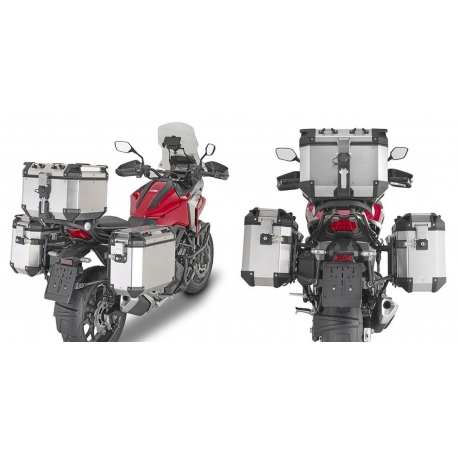 KAPPA STELAŻ KUFRÓW BOCZNYCH MONOKEY CAM SIDE HONDA NC 750X '21 - POD KUFRY KFR K'FORCE ORAZ KVG K'VOYAGER ALU