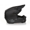 6D HELMETS KASK CROSS/ENDURO MODEL ATR-3 SOLID MATTE BLACK KOLOR CZARNY/SZARY ROZMIAR L ( 58 - 59 CM )