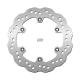 NG TARCZA HAMULCOWA TYŁ YAMAHA DT125 '84-07, HRD GS/MC 125/250 '94-96 (220X115X4MM) (6X6,5MM) WAVE