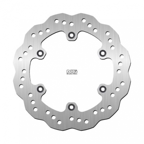 NG TARCZA HAMULCOWA TYŁ YAMAHA DT125 '84-07, HRD GS/MC 125/250 '94-96 (220X115X4MM) (6X6,5MM) WAVE