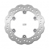 NG TARCZA HAMULCOWA TYŁ YAMAHA DT125 '84-07, HRD GS/MC 125/250 '94-96 (220X115X4MM) (6X6,5MM) WAVE