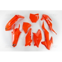 UFO KOMPLET PLASTIKÓW KTM SX 85 '18-'24 KOLOR POMARAŃCZOWY FLUO (KT519FFLU)