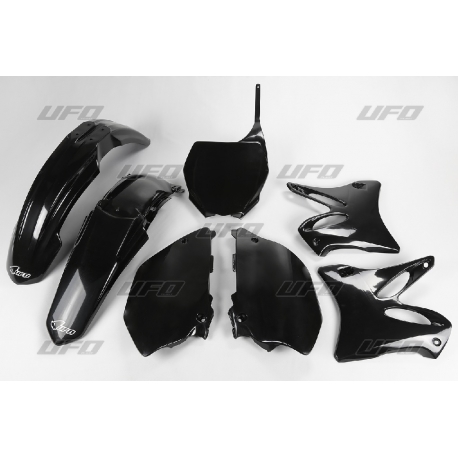 UFO KOMPLET PLASTIKÓW YAMAHA YZ 125 '06-'14, YZ 250 '06-'14 KOLOR CZARNY (YA302E001)