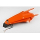 UFO BŁOTNIK TYŁ KTM EXC 125/150/250/300 TPI, EXC-F 250/350/450/500 '17-19, KOLOR POMARAŃCZOWY ( ENDURO Z LAMPKĄ LED )