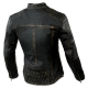 KURTKA MOTOCYKLOWA SKÓRZANA DAMSKA REBELHORN HUNTER BLACK WXS