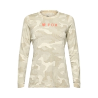 KOSZULKA ROWEROWA Z DŁUGIM RĘKAWEM FOX LADY RANGER TRU DRI CREAM
