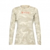 KOSZULKA ROWEROWA Z DŁUGIM RĘKAWEM FOX LADY RANGER TRU DRI CREAM
