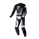 KURTKA MOTOCYKLOWA SKÓRZANA REBELHORN PISTON 2 PRO BLACK WHITE 46