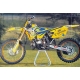 TECNOSEL (BLACKBIRD) KOMPLET NAKLEJEK (OKLEIN) + POKROWIEC/POSZYCIE NA SIEDZENIE SUZUKI RM 125/250 '01-'08, REPLICA TEAM SUZUKI 
