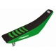 BLACKBIRD POKROWIEC / POSZYCIE NA SIEDZENIE KAWASAKI KXF 250/450 '06-'08 DOUBLE GRIP 3 KOLOR CZARNY ZIELONY