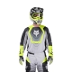 BLUZA MOTOCYKLOWA FOX 180 COLLECT GREY/YELLOW