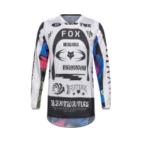 BLUZA MOTOCYKLOWA FOX 180 IMAGE COSMO WHITE/BLACK