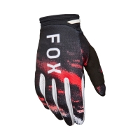RĘKAWICE FOX 180 KAIROS WHITE/FLUO RED L