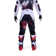 SPODNIE MOTOCYKLOWE FOX 180 KAIROS WHITE FLUO RED