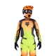 BLUZA MOTOCYKLOWA FOX 180 SHIELD FLUO YELLOW