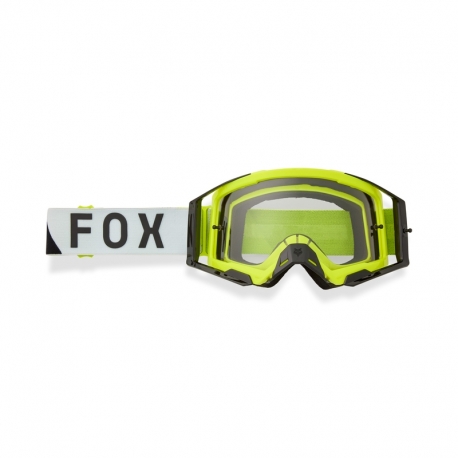 GOGLE FOX AIRSPACE TINE SMOKE FLUO YELLOW OS