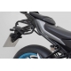 ZESTAW KUFRÓW BOCZNYCH URBAN ABS I STELAŻY SW-MOTECH YAMAHA MT-07 (24-) BLACK 2X16,5L