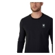 KOSZULKA ROWEROWA Z DŁUGIM RĘKAWEM FOX DEFEND THERMAL BLACK