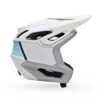 KASK ROWEROWY FOX DROPFRAME PRO GRID LIGHT GREY