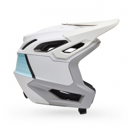 KASK ROWEROWY FOX DROPFRAME PRO GRID LIGHT GREY