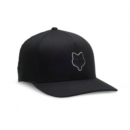 CZAPKA Z DASZKIEM FOX HEAD FLEXFIT BLACK