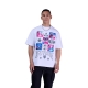 T-SHIRT FOX IMAGE COSMO MW OVERSIZED 1 WHITE