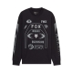 KOSZULKA Z DŁUGIM RĘKAWEM FOX IMAGE COSMO MW OVERSIZED BLACK