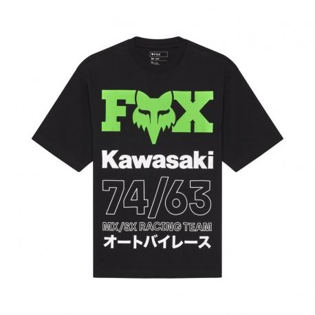 T-SHIRT FOX KAWI OVERSIZED BLACK L
