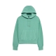BLUZA Z KAPTUREM FOX LADY WORDMARK OVERSIZED SPEARMINT