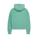 BLUZA Z KAPTUREM FOX LADY WORDMARK OVERSIZED SPEARMINT