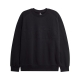 BLUZA FOX MOTO-X OVERSIZED FLEECE CREW BLACK